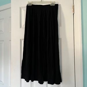 ASOS black size 4 midi skirt